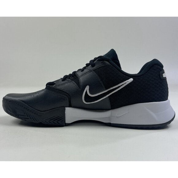Nike Court Lite 4 Men Clay Tennis Shoes Sneakers Black White Athletic FN0530-001 - Picture 3 of 8
